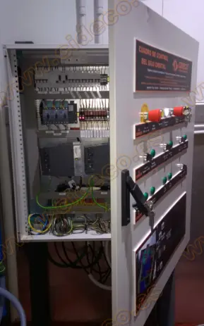 cuadro control silo con removedores CIDECO.es